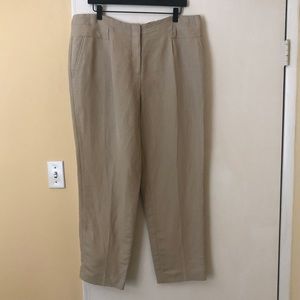 💕HP💕 CALVIN KLEIN linen pants - size 14 - EUC